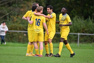 Vreugde bij HO Huizingen. — © Geert Tresignie (GTG)